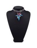 Choker cristale colorate Rainbow
